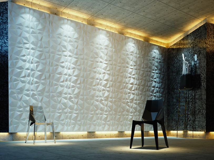 Decoración de paredes con plafones de espuma: cómo hacer pintable, pros y contras - Setafi