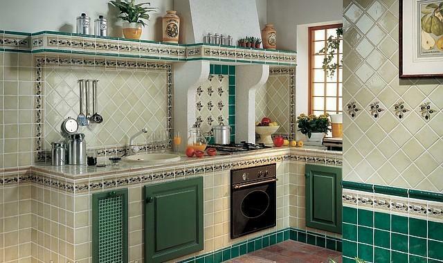 unusual tiles for the kitchen