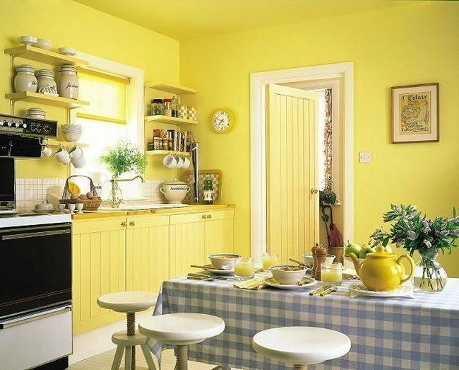 malowanie ścian w kuchni