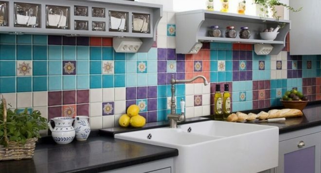 Tiles for the kitchen: how to choose the right one, photo in the interior