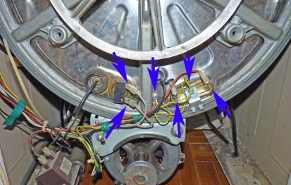 Replacing the drum bearing - 3