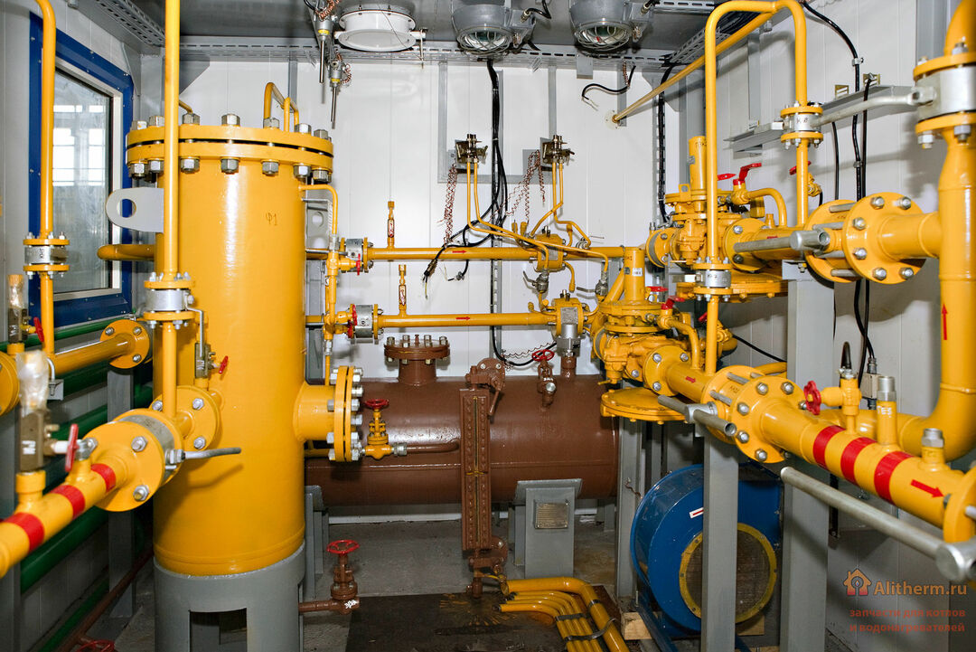 Système de gazoduc d'une installation de production
