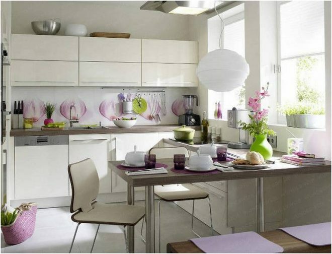 Stūra virtuve: dizaina un veiksmīga izkārtojuma noslēpumi, foto