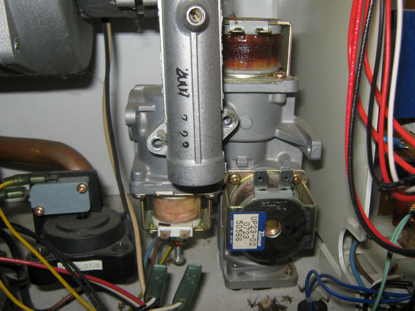 Repair of a Daewoo brand gas boiler
