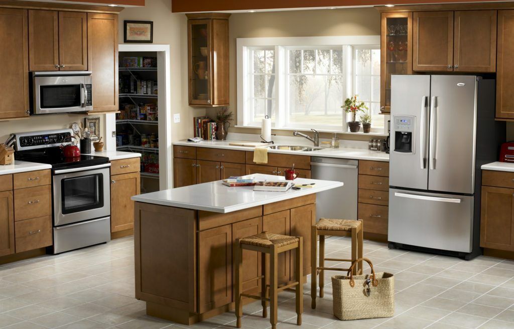 beige kitchen design