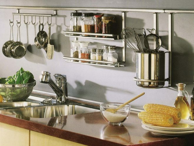 Rack system for storing spices and seasonings