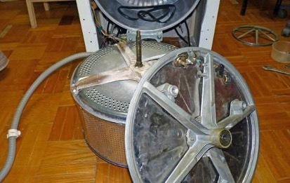 Replacing the drum bearing - 8
