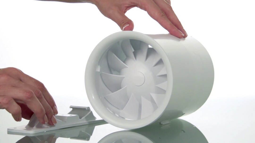 Adjusting the speed of the duct fan: setting the exhaust speed by means of step control