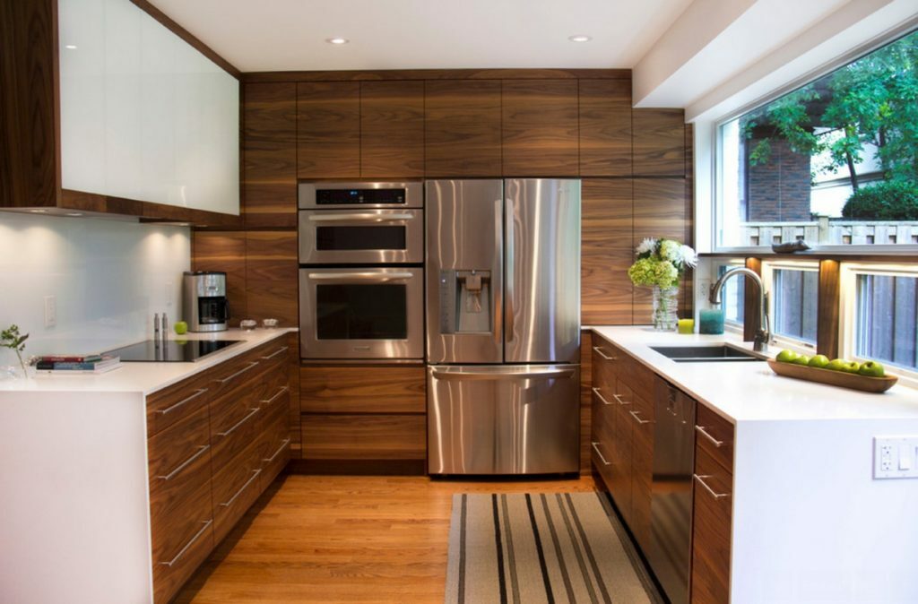Design kuchyně 10 m2. m: fotografie, pravidla, funkce a nuance