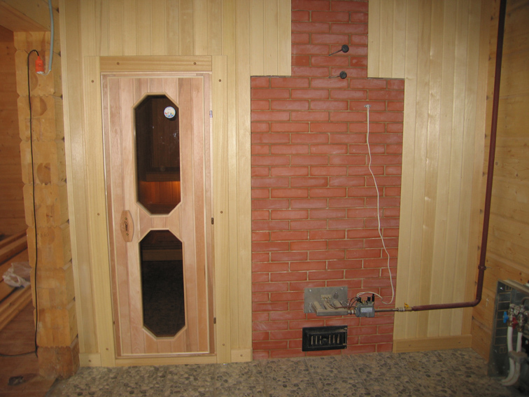 Dispositivo di riscaldamento a gas per stufe per sauna