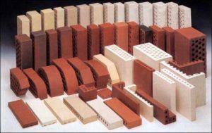 variety of bricks