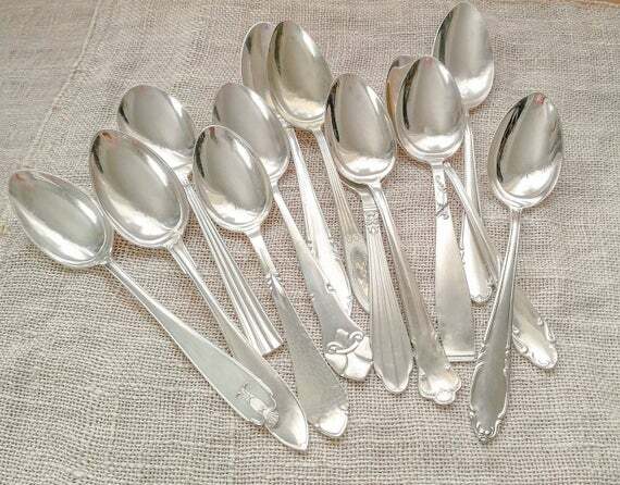 beautiful set of spoons