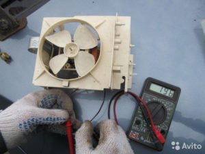 mikrovlnný ventilátor