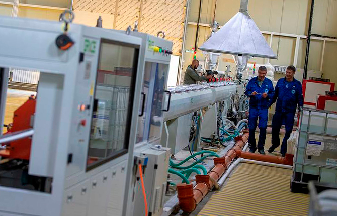 Produção de tubos de polipropileno: tecnologia de fabricação, características, métodos de implementação, equipamentos, fabricantes russos e estrangeiros