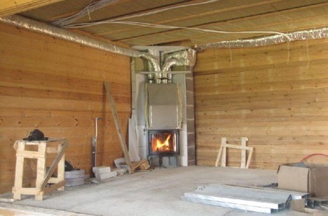 Do-it-yourself fireplace with air heating system: how to make it – Setafi