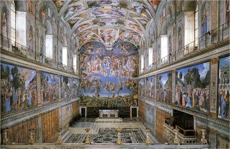 Berömda fresker i historien