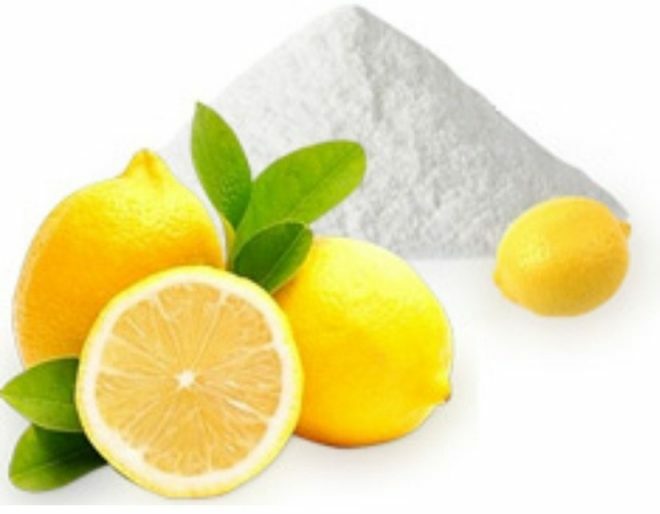 Zitrone und Zitronensäure