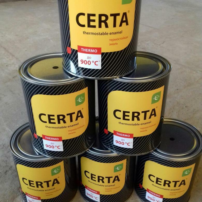 Heat-resistant paint cans