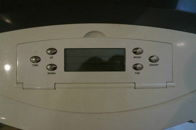 Beko air conditioner display