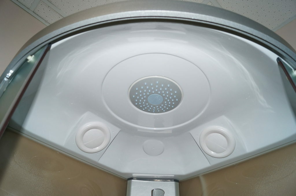 Shower dome.