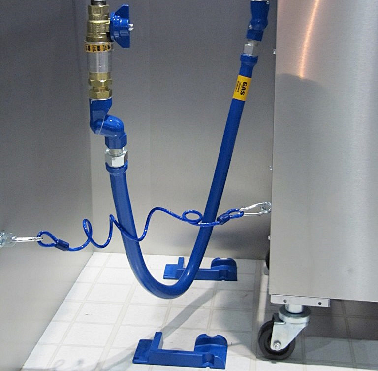 Component under the shut-off valve