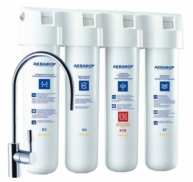 Aquaphor filter: veepuhastussüsteemide tüübid ja omadused