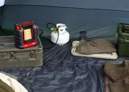Modèle de chauffage de tente infrarouge