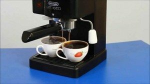 Instruksjoner for bruk av kaffemaskinen
