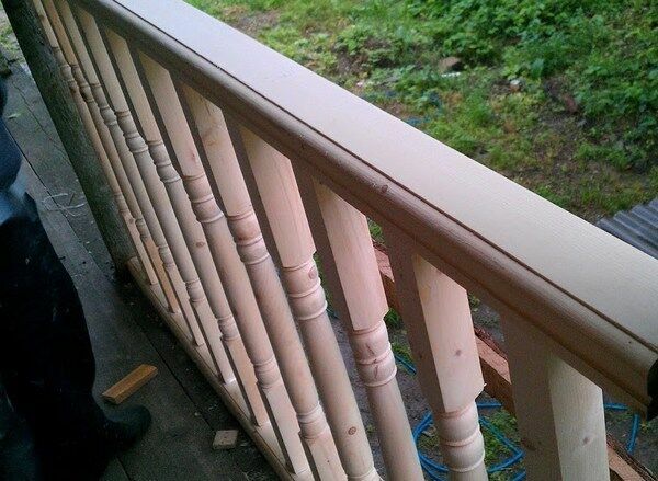 Gazebo railings 