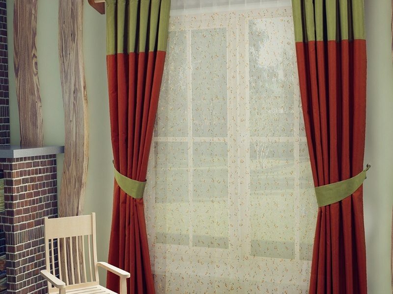 Set of curtains 