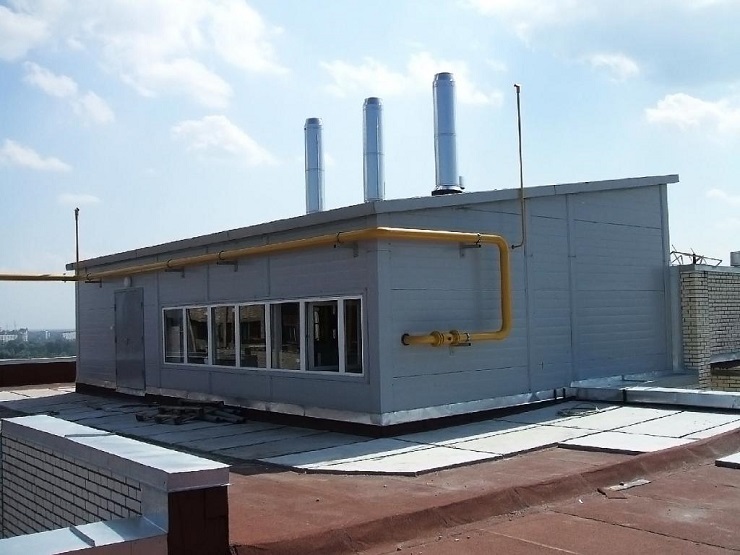 The emergence of roof-top boiler houses