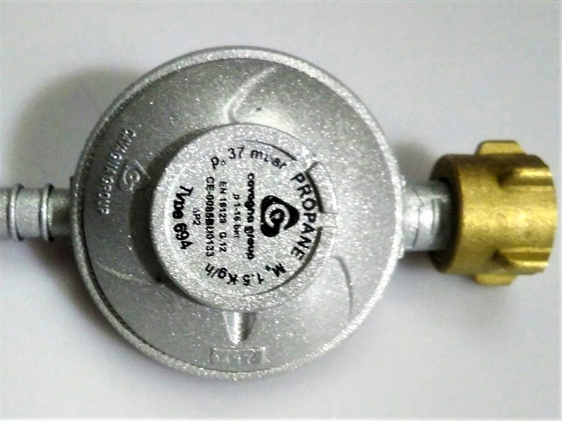 Gas regulator marking