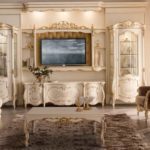 Salas de estar y dormitorios de fabricantes de muebles italianos, sus características