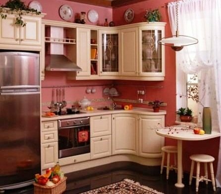 Classic kitchen style in Khrushchev