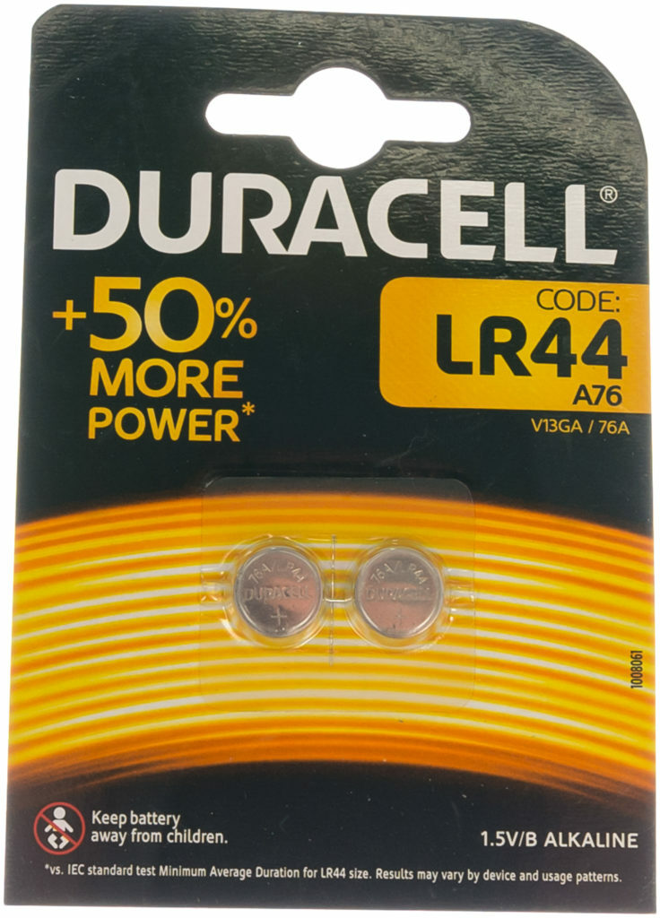 Bateria LR44 " Duracell".