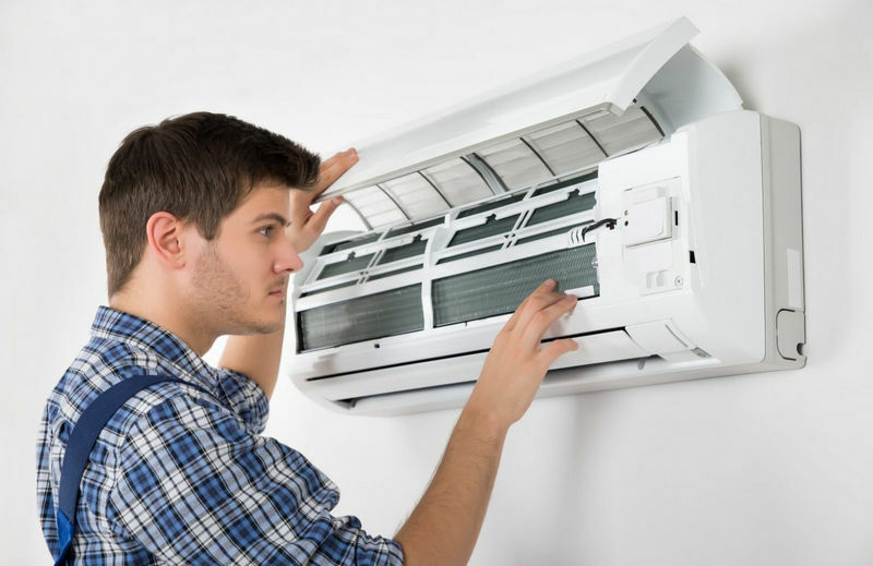 Inspection of the condition of the air conditioner