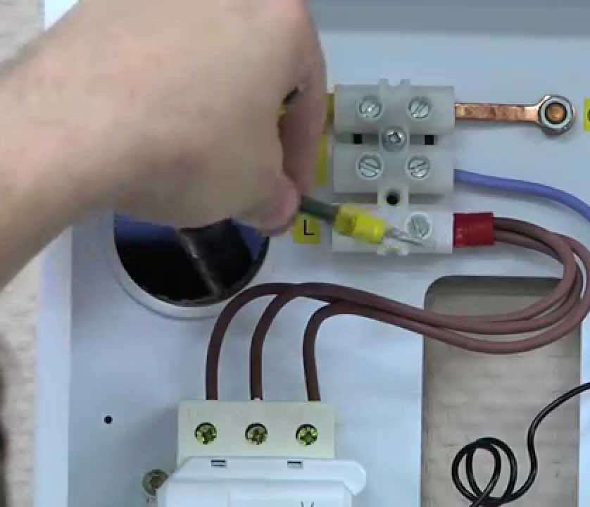 Conexão da caldeira de aquecimento elétrico
