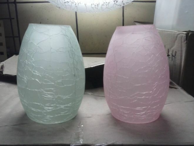 Abajur de sticlă pentru candelabru sau lampă de perete