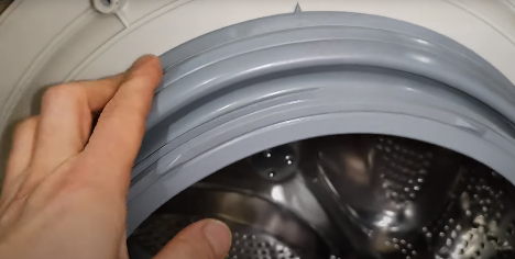 how to remove the seal on the LG washing machine - 12