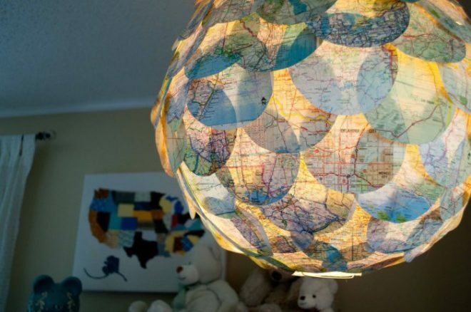DIY globelampe