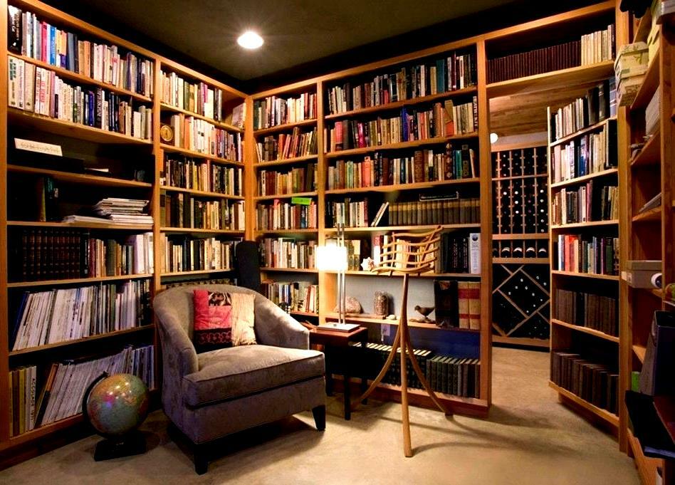 Knižnica v bytovom dome