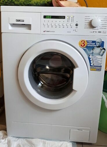 Erreur F4 dans la machine à laver Atlant