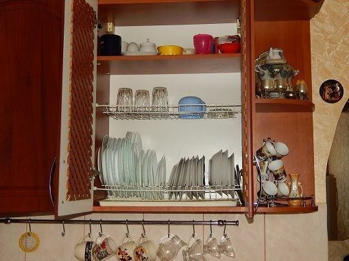 Dish shelves