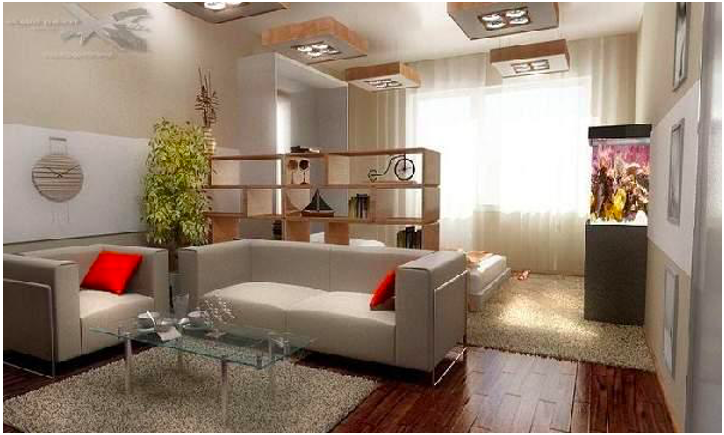 Zoneamento de apartamento de um cômodo para família com filho: como fazer – Setafi