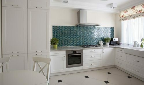 advantages of a kitchen without wall cabinets