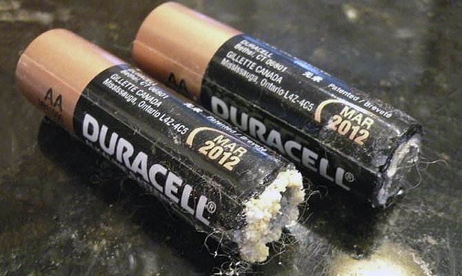 Baterias alkalinas.