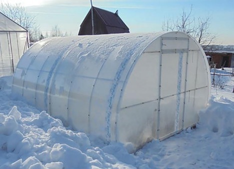 Ventilation i et drivhus om vinteren