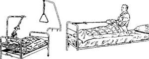 Do-it-yourself bed for bed patients: drawing, materials and tools, assembly
