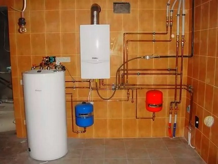 Ventilation in a room with gas equipment