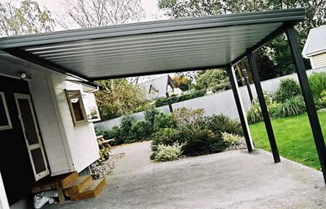 How to build a reliable carport with your own hands: step by step instructions